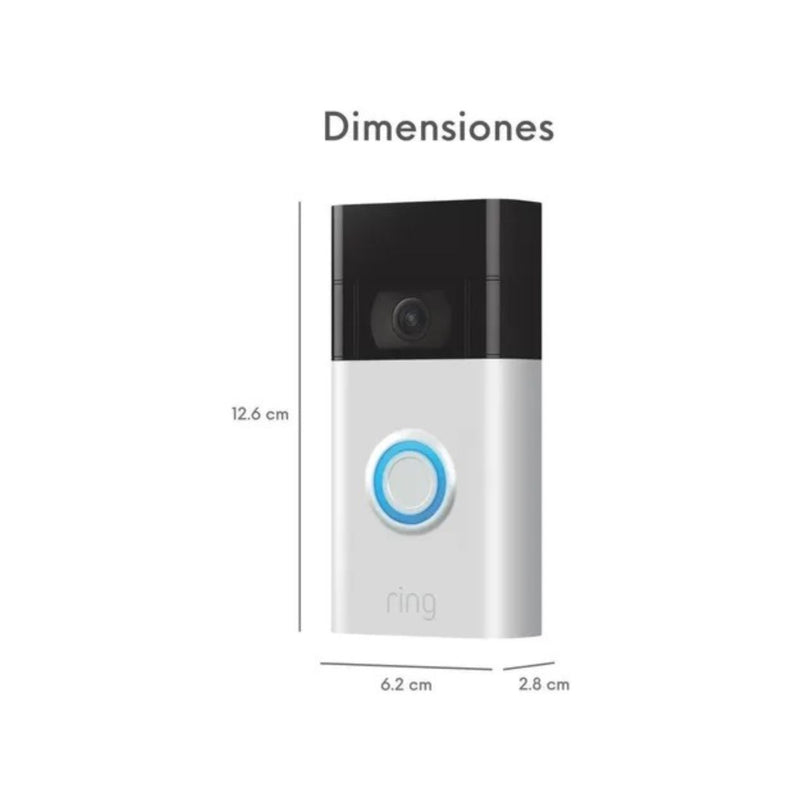 Timbre Inteligente Ring Video Doorbell 2nd Gen Inalámbrico