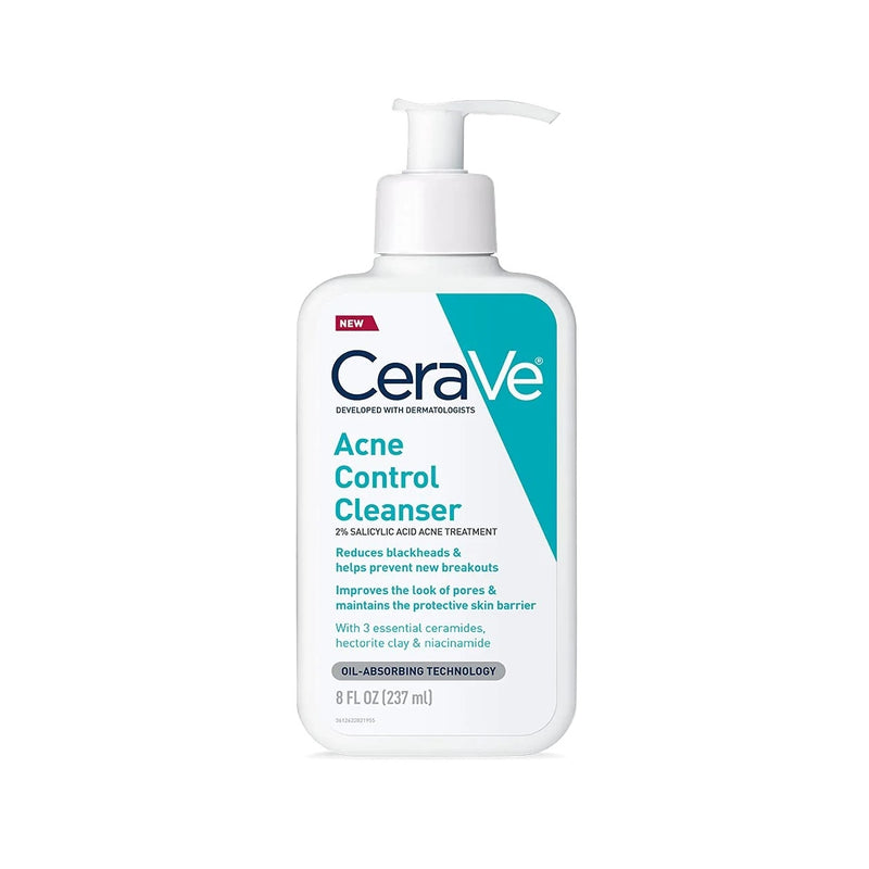 CeraVe Acne Control Cleanser 8oz (237ml) 2% Acido Salicílico