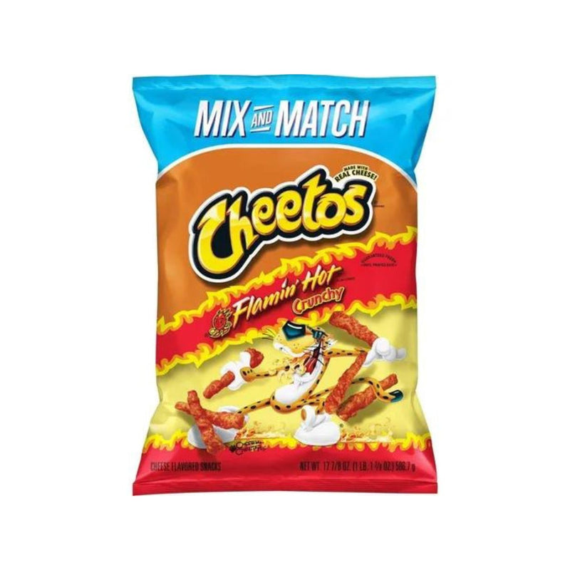 Cheetos Flamin' Hot Crunchy Americanos 506.7g Importados Usa