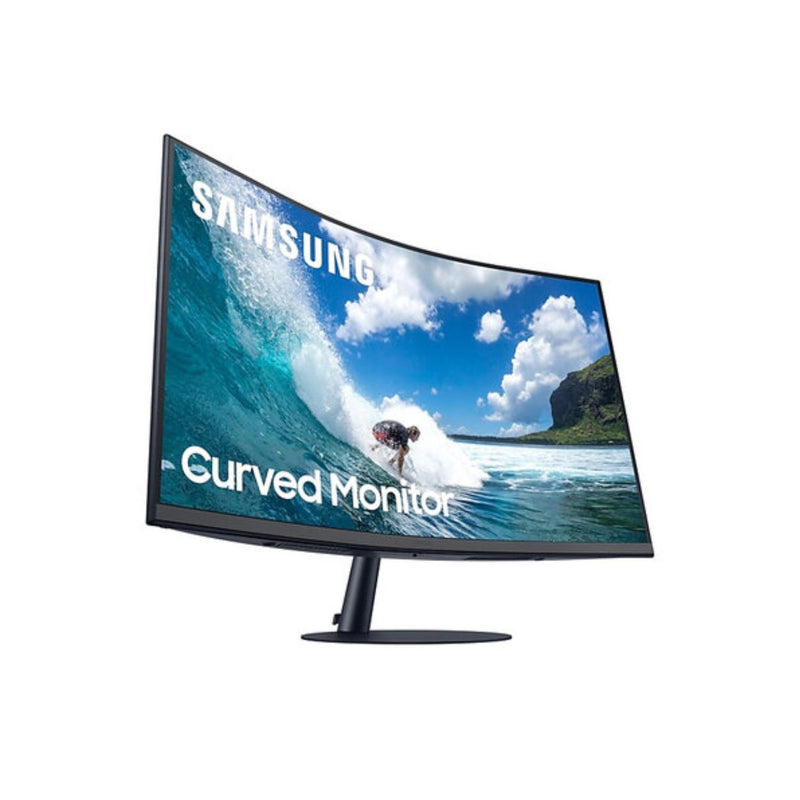 Monitor Gamer Curvo Samsung T55 C27t550 Led 27  Dark Blue Gray 100v/240v
