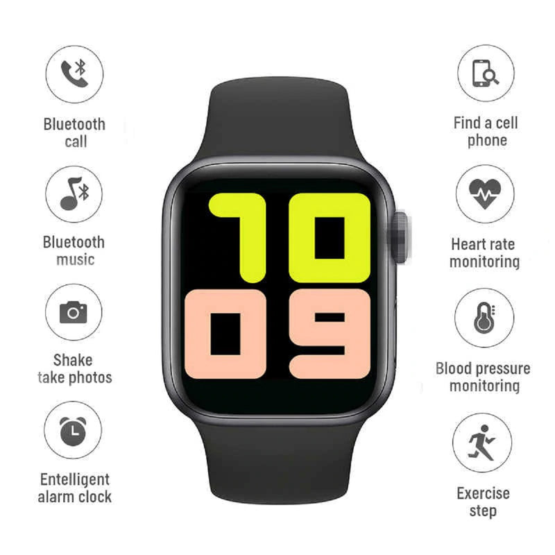 Promoción Smartwatch T500 + audífonos i7
