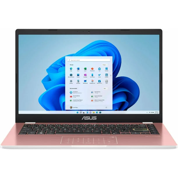 Laptop Asus 14 Celeron N4020 4gb Memory 64gb Emmc Rose Gold