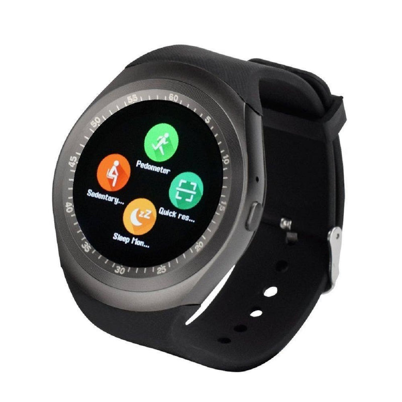 Smart Watch Y1 Reloj Inteligente Bluetooth Cámara Redondo 360 Myrva Shop Y1  Smart Watch